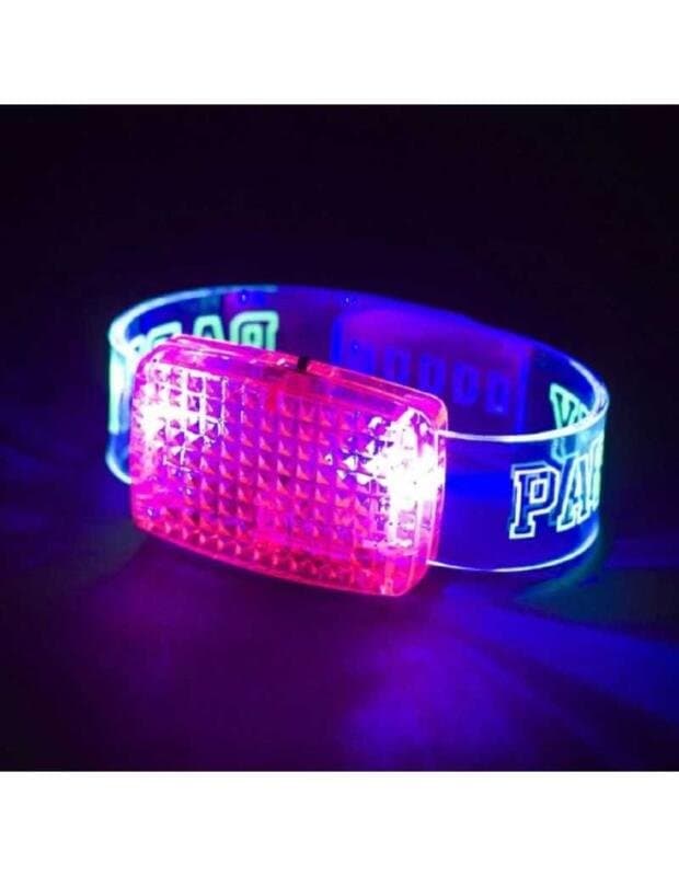 Pulsera luminosa audioritmica Party