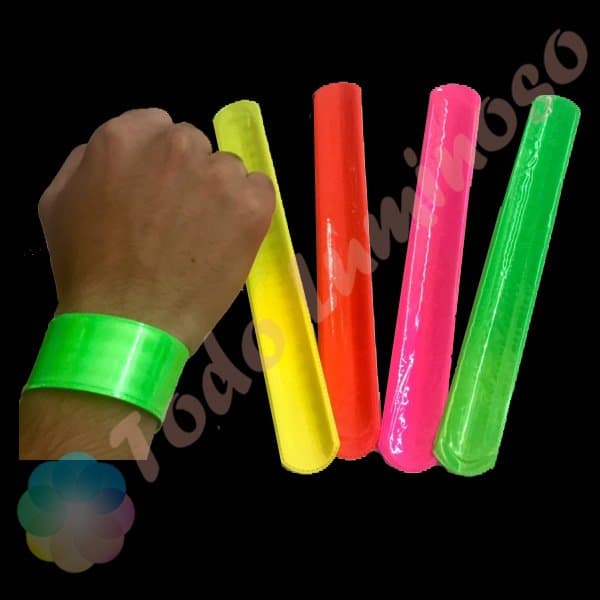 Promo 10 pulseras fluo magicas