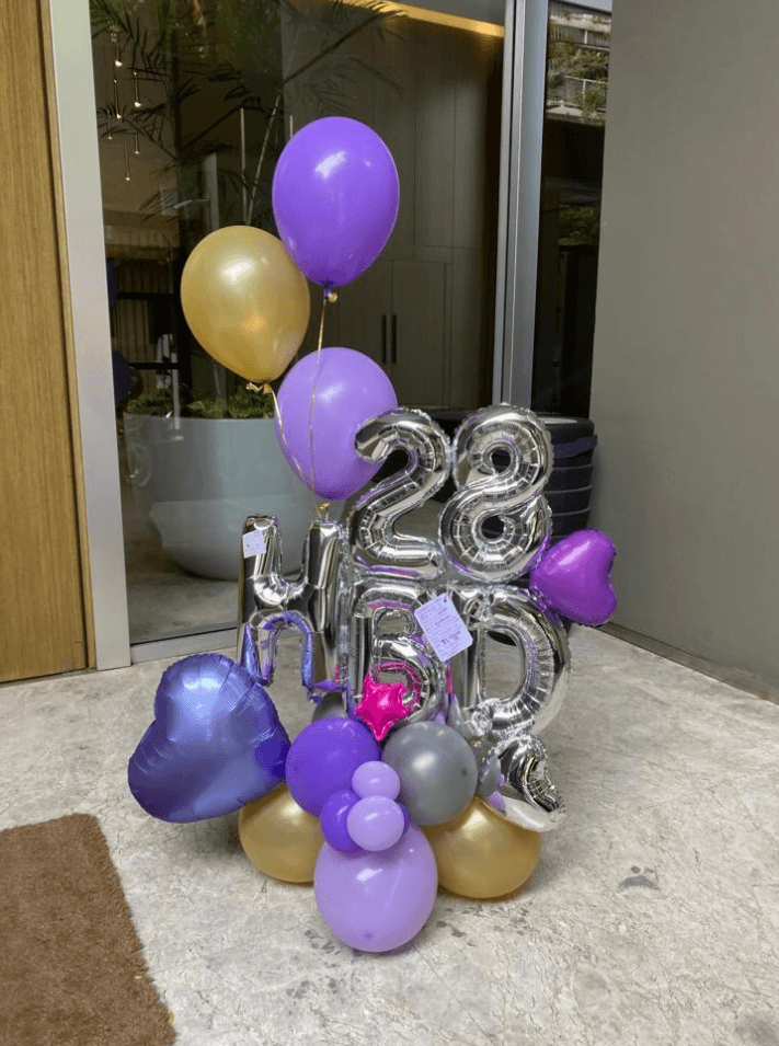 Bouquet HBD + edad - Imagen principal