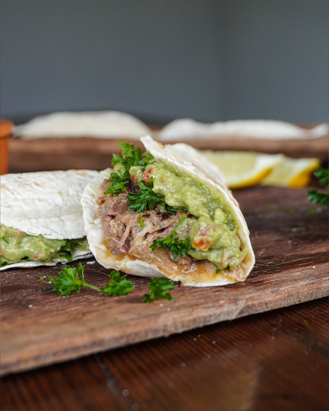 Menú Mexicano: fajitas de carne y pollo + recepción