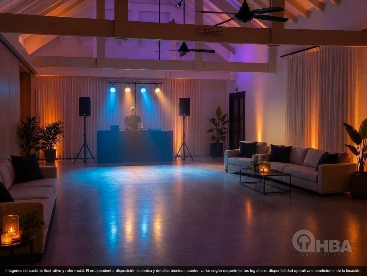 Pack Cool: DJ profesional, sonido e iluminación para tu fiesta