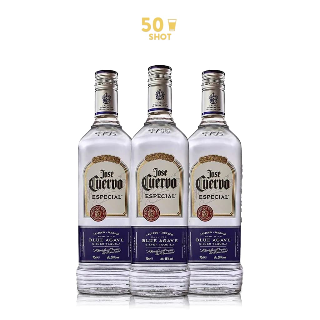 Pack Tequila José Cuervo Blanco x3