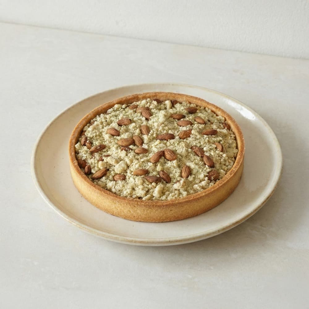 Tarta de manzana especiada con crumble de 22 cm