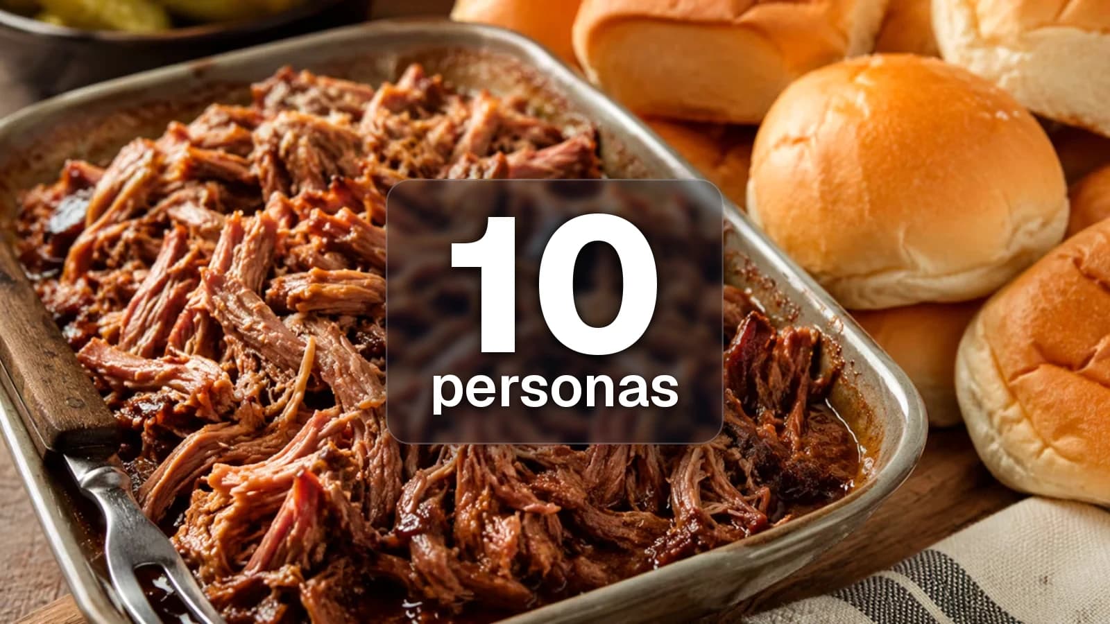 Pernil de Ternera para 10 personas